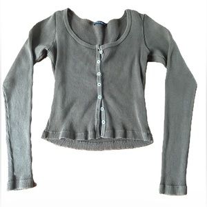 BRANDY MELVILLE Button Up Top